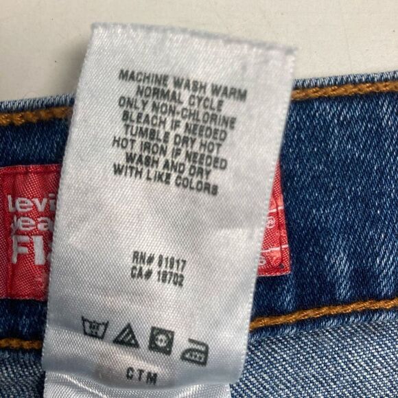 LEVIS Jeans For Girls 517 Stretch Flare Plus Size 16.5 ( Juniors) Blue‎ - Picture 6 of 11